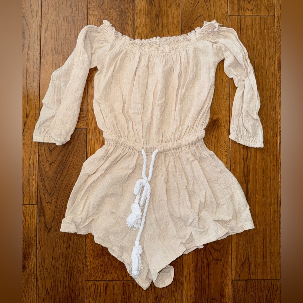 Toby Heart Ginger X Love Indie Romper Tan Small